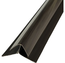 Profil pre plastové palubky rohový vonkajší 3000 x 26 x 26 mm tmavé drevo-thumb-0