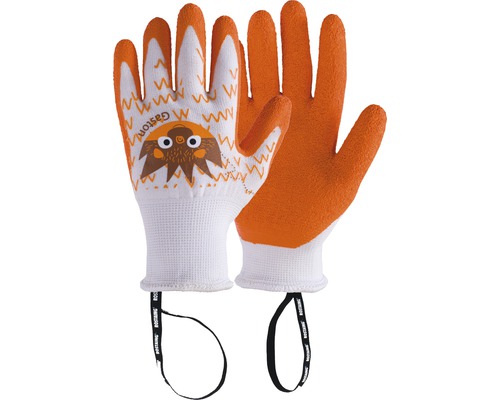 Detské rukavice GASTON-IT 4-6 rokov záhradné 1 pár oranžové