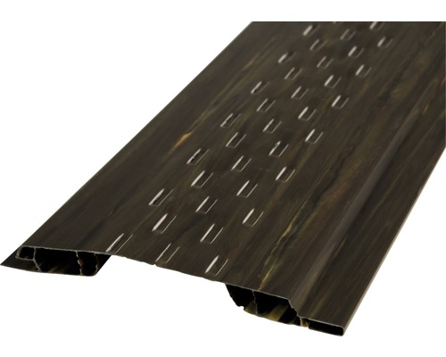 Plastový kryt odkvapu s otvormi