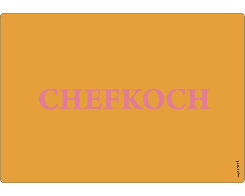 Obkladový panel do kuchyne mySPOTTI pop Chefkoch 41x59 cm Krájacia doska Chefkoch