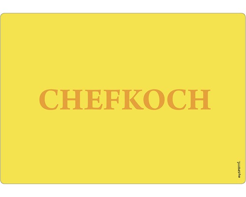 Obkladový panel do kuchyne mySPOTTI pop Chefkoch 41x59 cm Prestieranie Chefkoch