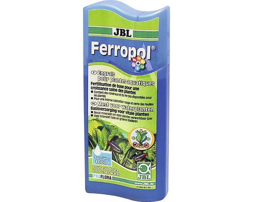 Hnojivo pre akváriové rastliny kvapalné JBL Proflora Ferropol 100 ml