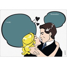 Prestieranie Myspotti s komiksovým motívom páru