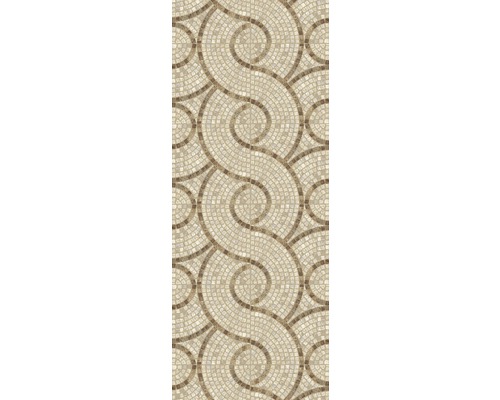 Dekoratívna mozaiková dlaždica so špirálovým vzorom na stenu a podlahu