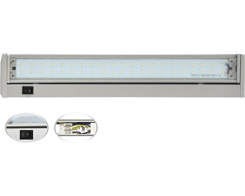 LED podlinkové svietidlo s vypínačom a prípojkami