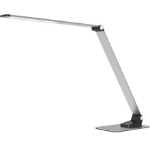 LED stolová lampa 11W 550lm 3000-4500-6000K strieborná stmievateľná-thumb-0