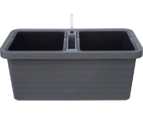 Vyvýšený záhon s integrovaným teplomerom pre záhradu alebo terasu