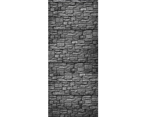 Kamenná stena s nepravidelným vzorom z prírodných kameňov