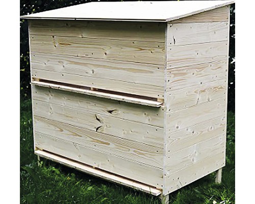 Drevený úľ do záhrady