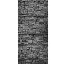 Samolepiaca PVC tapeta do kúpeľne mySPOTTI fresh Steinwand anthr.100x210 cm