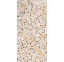 Samolepiaca PVC tapeta do kúpeľne mySPOTTI fresh Natursteinw.beige 100x210 cm