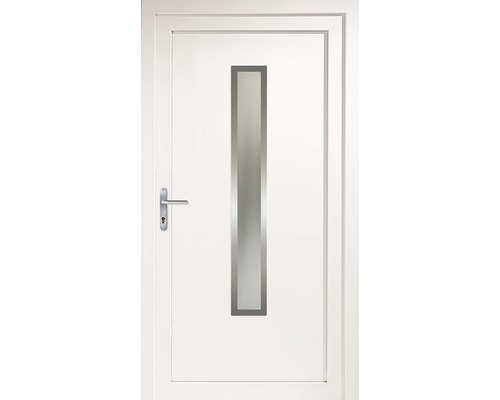 Vchodové plastové dvere A2200 100 Ľ, biele-0