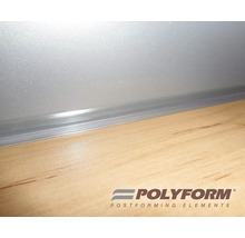 Lišta k pracovnej doske Polyform tesniaca zadná 4200 x 30 mm biela-thumb-2