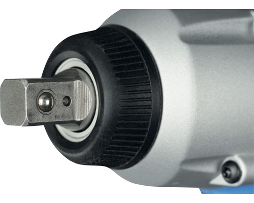 Detail štvorcového pohonu rázového uťahovača