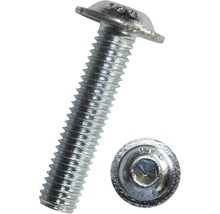 Skrutka s šošovkovou hlavou a vnútorným šesťhranom