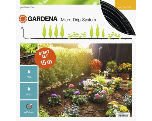 Zavlažovací set Gardena Micro-Drip-System štartovací veľ. S dĺžka 15 m