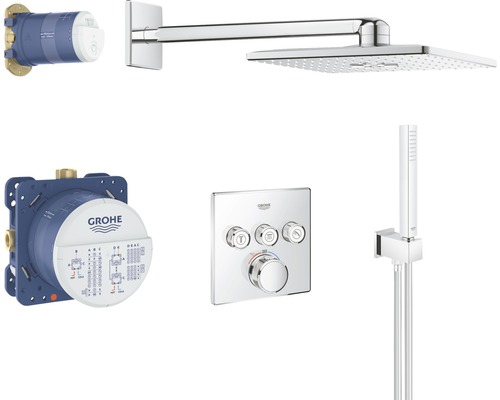 Podomietková termostatická sprchová batéria GROHE Grohtherm SmartControl chrómová 34706000-0