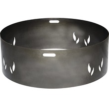 Kovové ohnisko s dizajnom plameňa