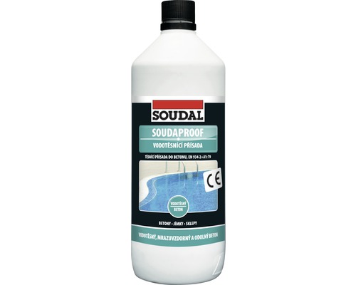 Soudal Soudaproof prísada do betónu vo fľaši
