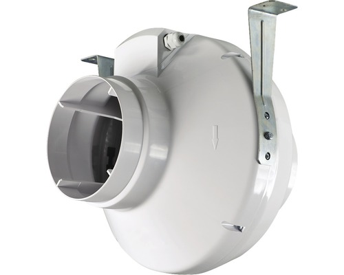 Potrubný ventilátor s montážnym uholníkom