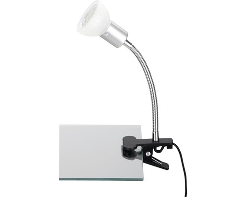 LED stolová lampa LEDO 1x3W/GU10 na klip biela