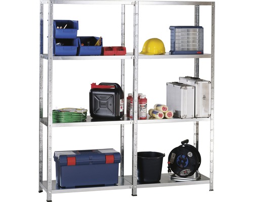 Regál s náradím a príslušenstvom