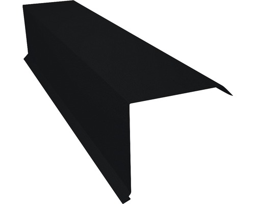 Záveterná lišta Precit Roof Big Stone 1000 mm 9005 čierna Odkvapnica z kovu