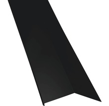 Záveterná lišta pre manzardy vonkajšia čierna dĺžka 1 m-thumb-0