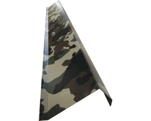 Záveterná lišta Precit Roof H12 pre trapézový plech 1000 mm camouflage