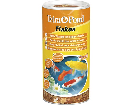Krmivo pre jazierkové ryby Tetra Pond Flakes 1 l