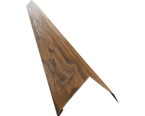 Rohový profil Precit Roof H12 pre stenový panel 1000 mm dub zlatý Dekoračný rohový profil s dreveným vzhľadom