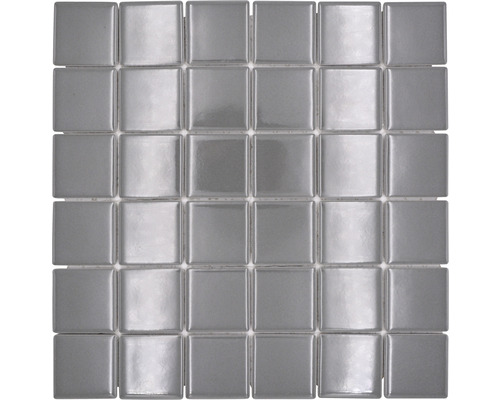 Keramická mozaika CD 170 sivá, kovovo lesklá 30 x 30 cm