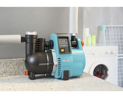 Automatická domáca vodáreň Gardena pre automatické zásobovanie vodou v dome a záhrade
