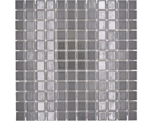 Keramická mozaika CG 124 sivá, kovovo lesklá 30 x 30 cm