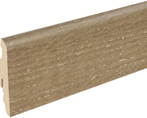 Soklová lišta Skandor dub smoked SU60L 19x58x2400 mm Drevená podlahová lišta