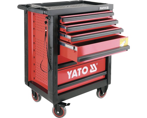 Dielenský vozík YATO YT-0902 pojazdný vrátane 6 zásuviek bez náradia-0