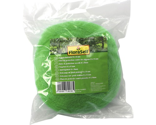 Ochranná sieť proti vtákom FloraSelf 8 x 8 mm v balení