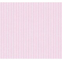 Látka s ružovými prúžkami na metre