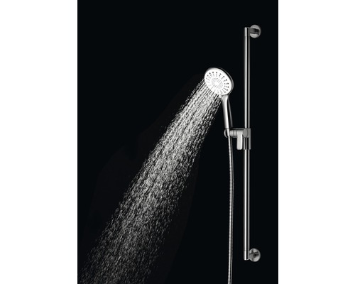 Sprchová tyčová súprava s ručnou sprchou a prúdom vody