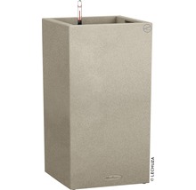 Vysoký, štvorcový kvetináč so zavlažovacím systémom