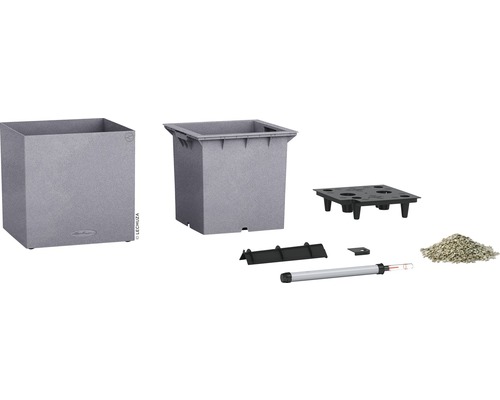 Kvetináč Lechuza Cube s príslušenstvom