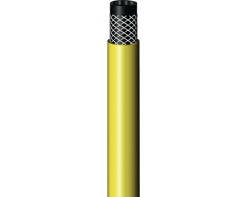 Žltá textilná hadica s výstužou