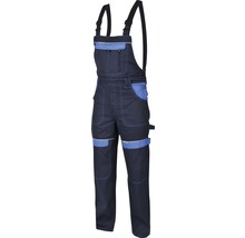 Pracovné nohavice s náprsenkou ARDON COOL TREND modré veľkosť 52-thumb-0