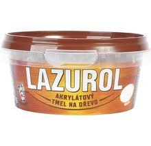 Lazur tmel na drevo v plastovej nádobe