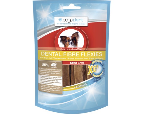 Maškrta pre psov Bogadent Dental Fibre Flexies Mini 70 g