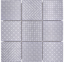 Keramická mozaika GEOG sivá 30 x 30 cm-thumb-0