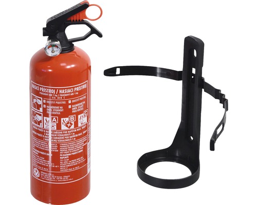Hasiaci prístroj s držiakom