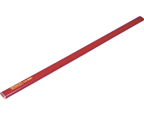 Murárska ceruzka červená, mäkká, HB