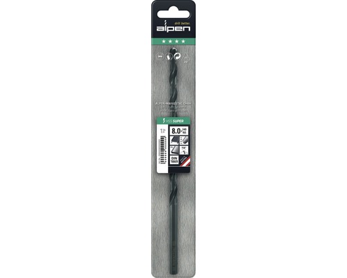 Alpen HSS Super vrták do kovu, 8 milimetrov