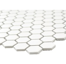 Keramická mozaika HX 055 biela, matná 26 x 30 cm-thumb-1